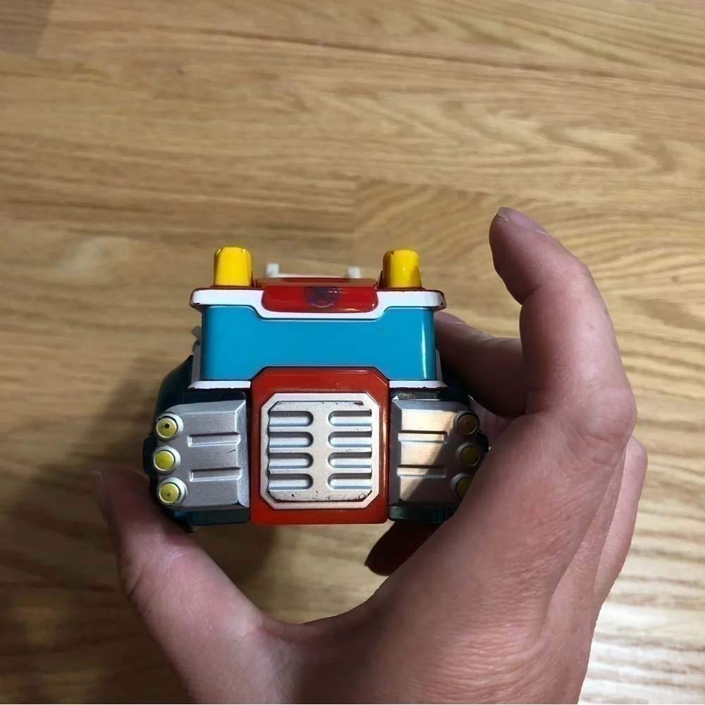 Transformers Playskool Heroes Firetruck Kids Toy Red Bots